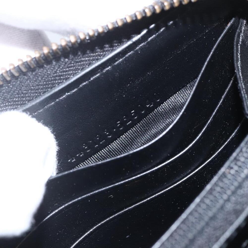 GUCCI GG Marmont Round Long Wallet Leather Black 443123 Auth am10264V - Picture 12 of 16